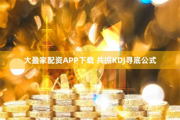 大盈家配资APP下载 共振KDJ寻底公式