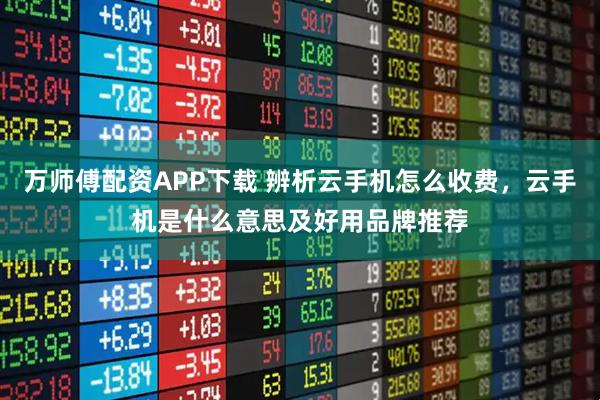 万师傅配资APP下载 辨析云手机怎么收费，云手机是什么意思及好用品牌推荐